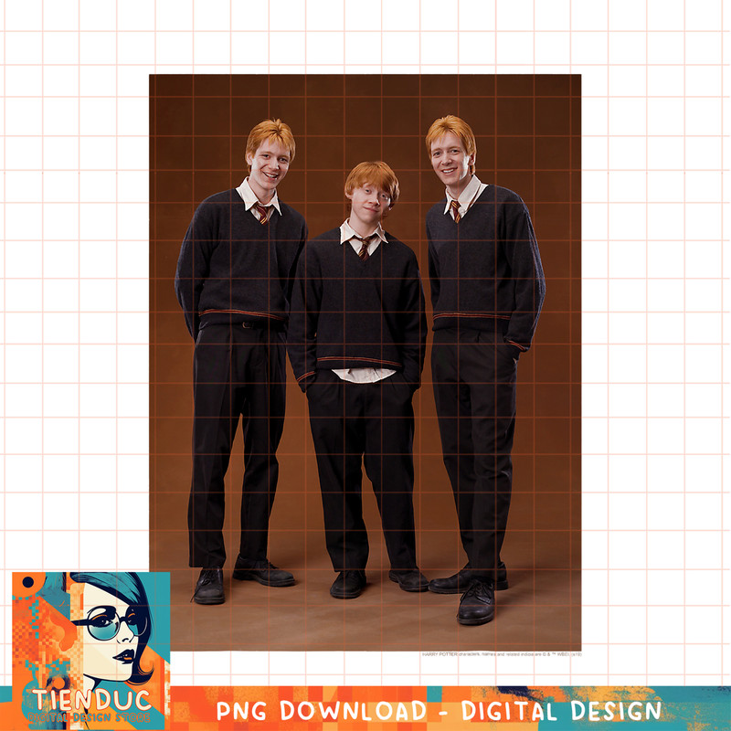 Harry Potter Weasley Brothers Photo PNG Download.jpg