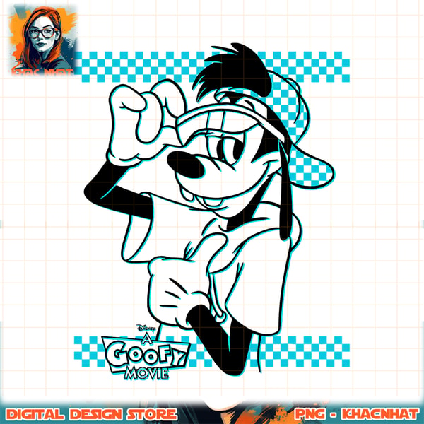 Disney A Goofy Movie Max Goof 90s PNG Download copy | Inspire Uplift