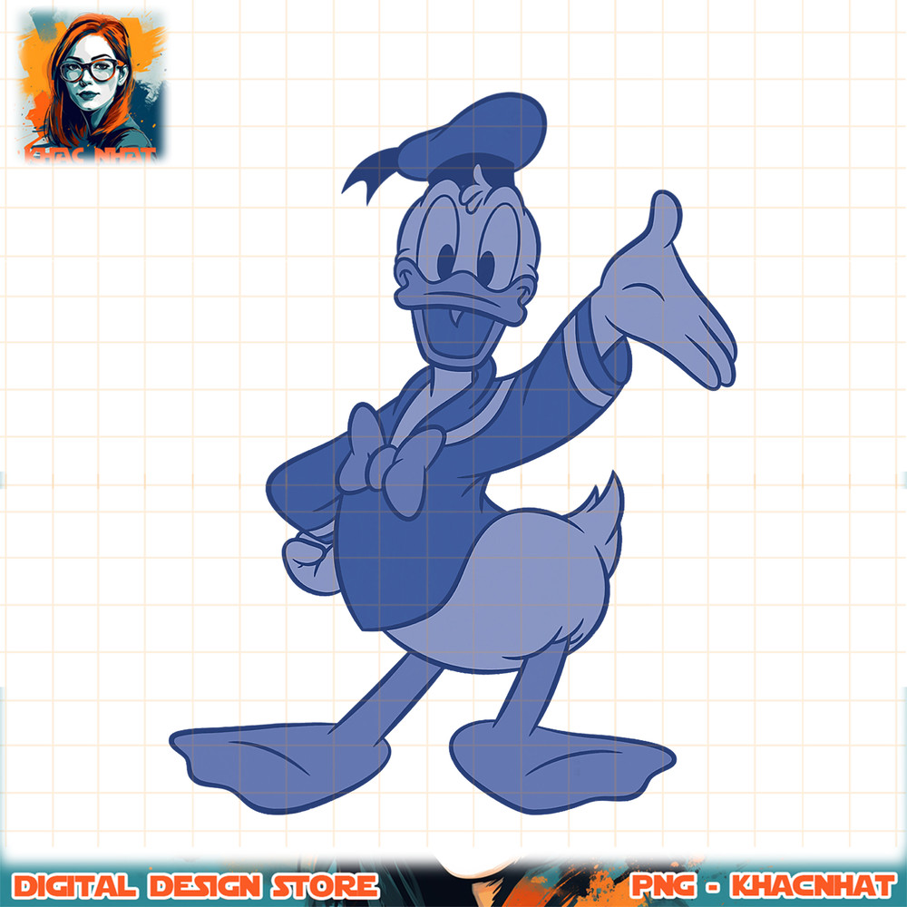Disney Mickey And Friends Donald Duck Tonal Portrait PNG Download copy.jpg