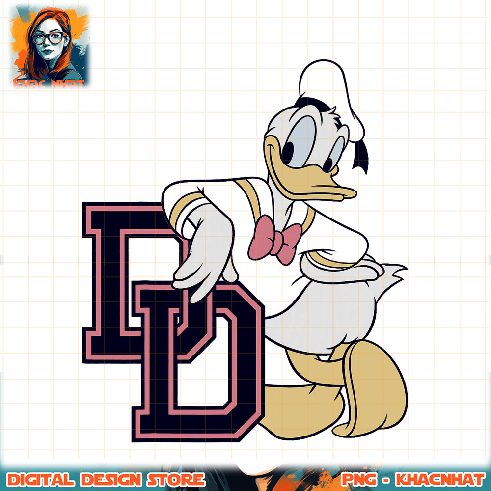 Disney Mickey And Friends Donald Duck Varsity Portrait PNG Download copy.jpg