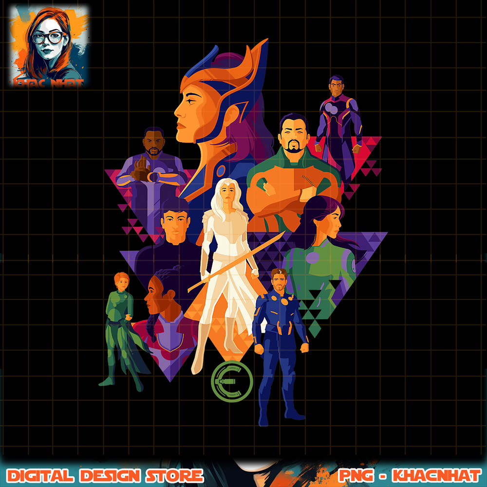 Marvel Eternals Team of Immortal Beings Bold Color png, digital download, instant.pngMarvel Eternals Team of Immortal Beings Bold Color png, digital download, i