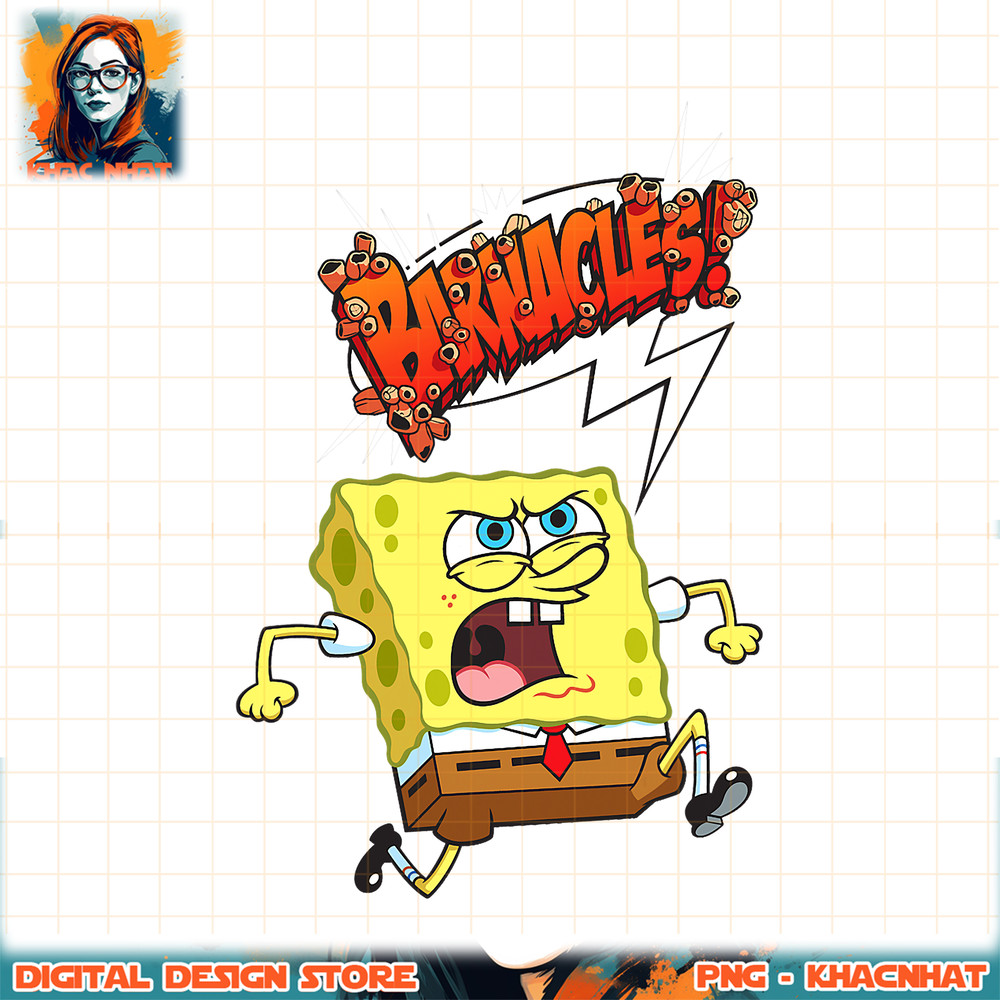 Spongebob SquarePants Barnacles Explanation png, digital download, instant .jpg