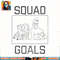 SpongeBob SquarePants BFFS Squad Goals png, digital download, instant .jpg
