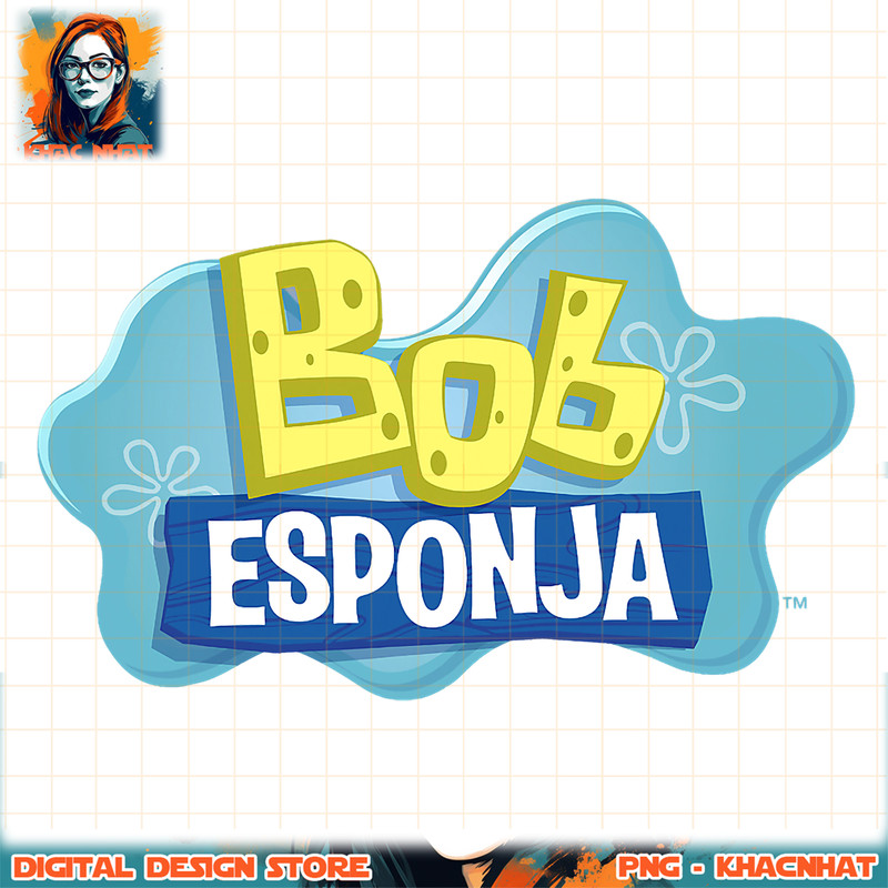 SpongeBob SquarePants Bob Esponja Classic Logo png, digital download, instant .jpg