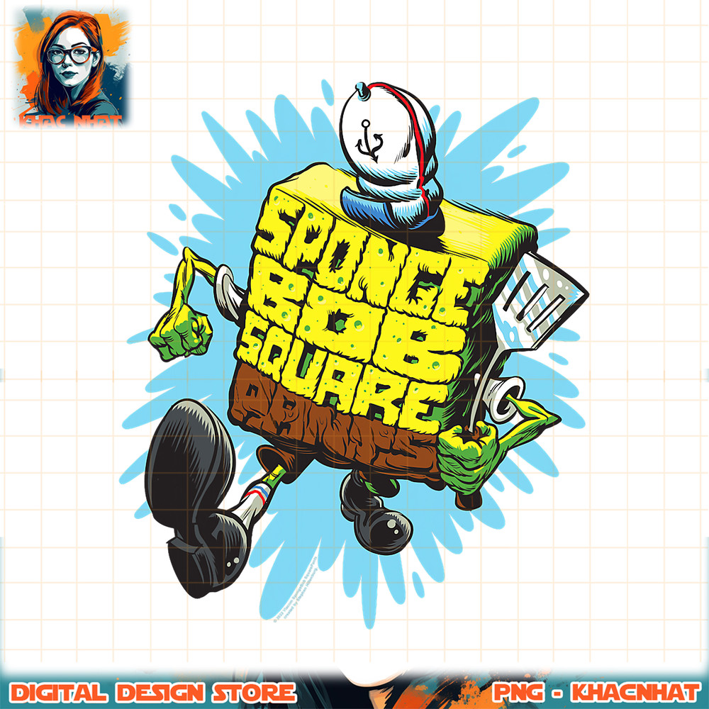 SpongeBob SquarePants Letter Spongebob png, digital download, instant .jpg