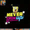 SpongeBob SquarePants Never Grow Up Text png, digital download, instant .jpg