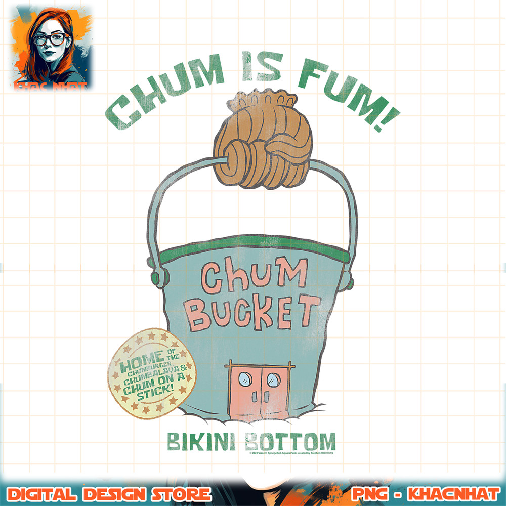 SpongeBob SquarePants The Chum Bucket png, digital download, instant .jpg