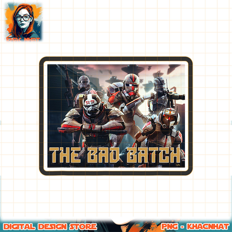 Star Wars The Bad Batch Ready for Battle png, digital download, instant .jpg