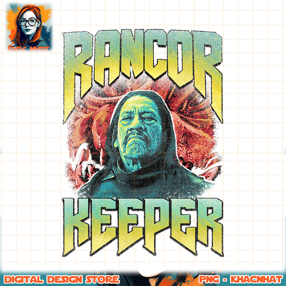 Star Wars The Book Of Boba Fett Rancor Keeper Poster png, digital download, instant .jpg