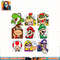 Super Mario Retro Grid Group Shot Graphic png, digital download, instant png, digital download, instant .jpg