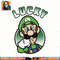 Super Mario St. Patty_s Lucky Luigi Portrait Graphic png, digital download, instant png, digital download, instant .jpg