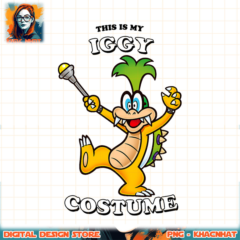 Super Mario This Is My Iggy Costume png, digital download, instant .jpg