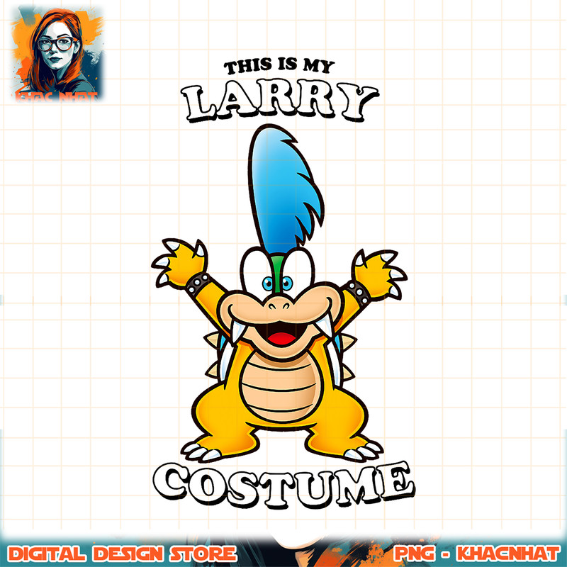 Super Mario This Is My Larry Costume png, digital download, instant .jpg