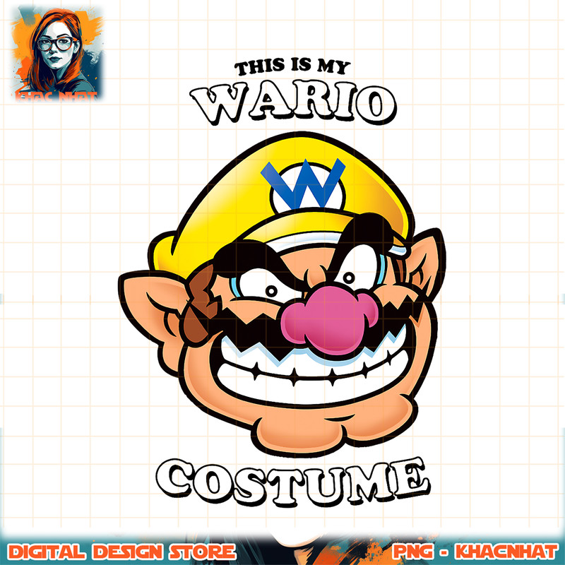 Super Mario This Is My Wario Costume png, digital download, instant .jpg