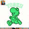 Super Mario Yoshi Green Run Classic Graphic png, digital download, instant png, digital download, instant .jpg