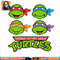 Teenage Mutant Ninja Turtles 16-Bit Turtle Heads png, digital download, instant .jpg