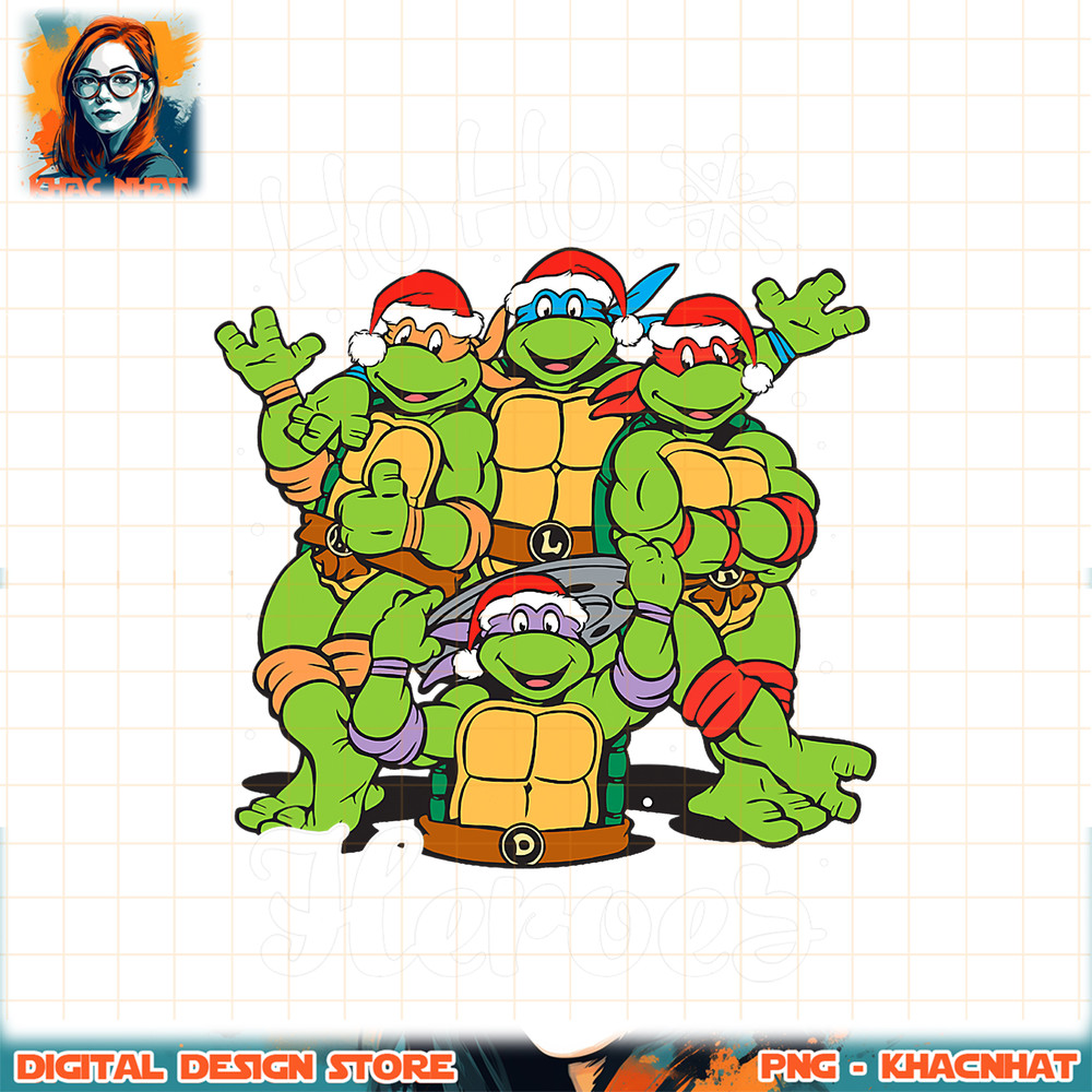 Teenage Mutant Ninja Turtles Christmas Ho Ho Heroes png, digital download, instant.pngTeenage Mutant Ninja Turtles Christmas Ho Ho Heroes png, digital download,