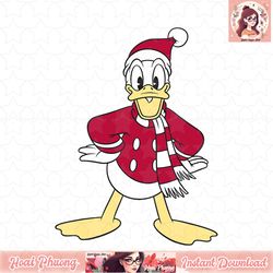 disney donald duck classic christmas portrait png download copy