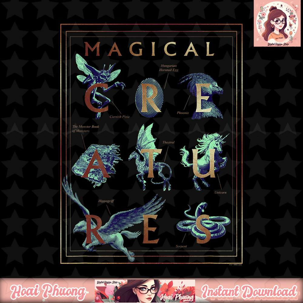 Harry Potter Deathly Hallows 2 Magical Creatures Poster PNG Download copy.jpg