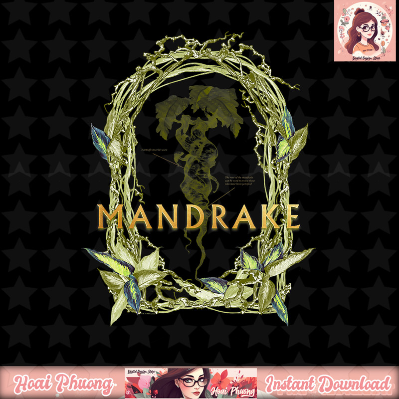 Harry Potter Deathly Hallows 2 Mandrake Floral Crest PNG Download copy.jpg