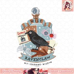 harry potter deathly hallows 2 wise ravenclaw badge t-shirt