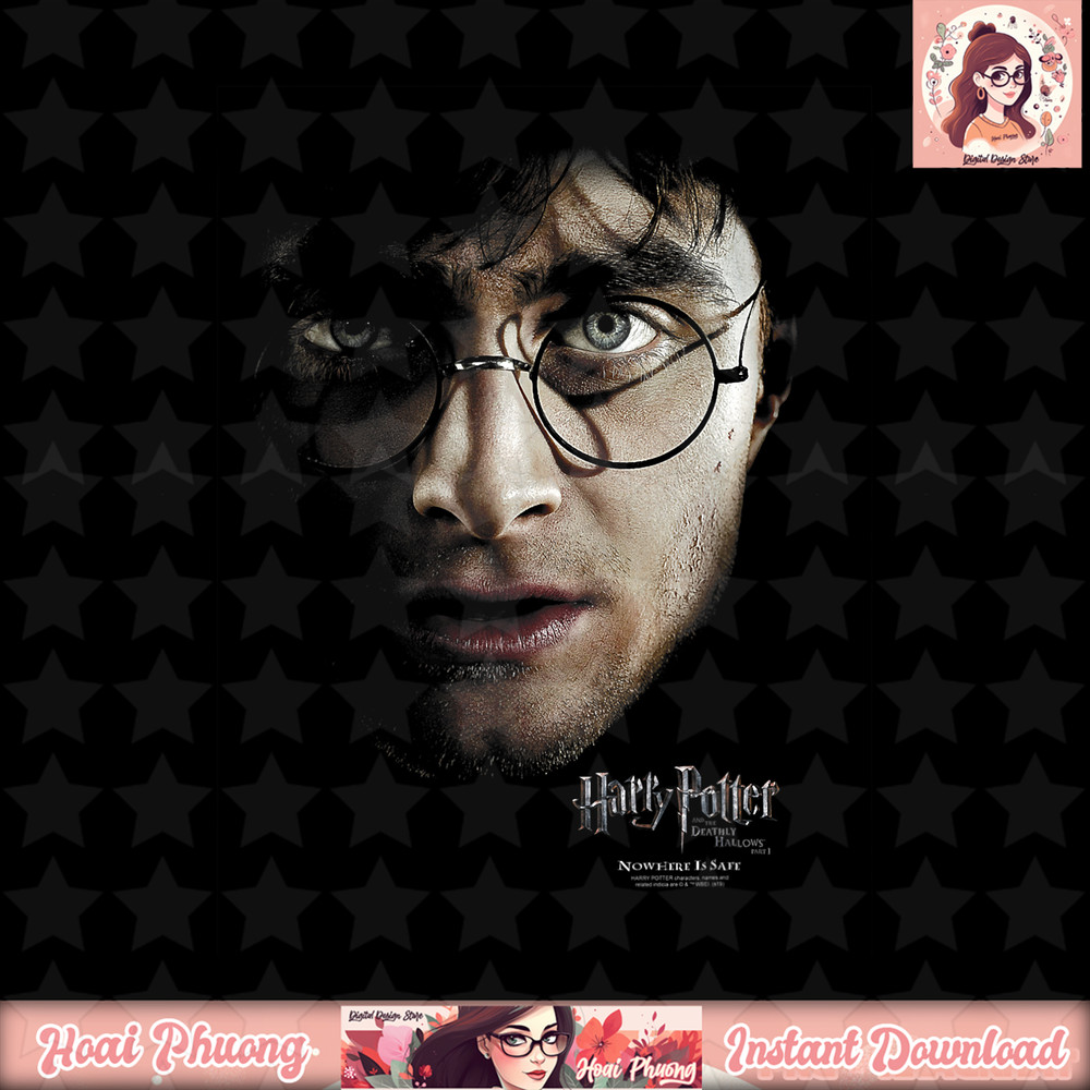 Harry Potter Deathly Hallows Part 1 Poster T-Shirt .jpg