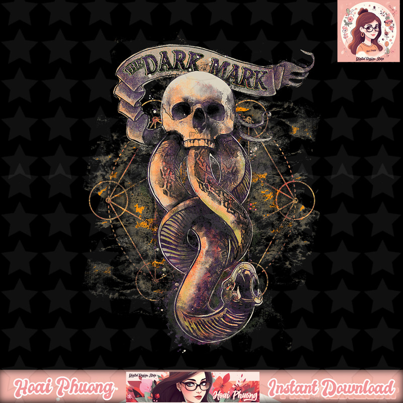 Harry Potter Deathly Hallows The Dark Mark T-Shirt .jpg