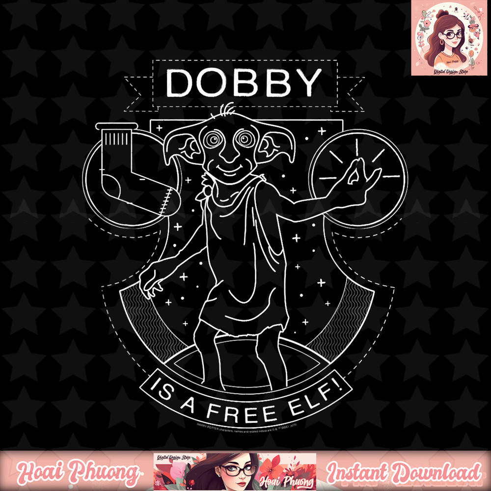 Harry Potter Dobby The Free Elf T-Shirt .jpg