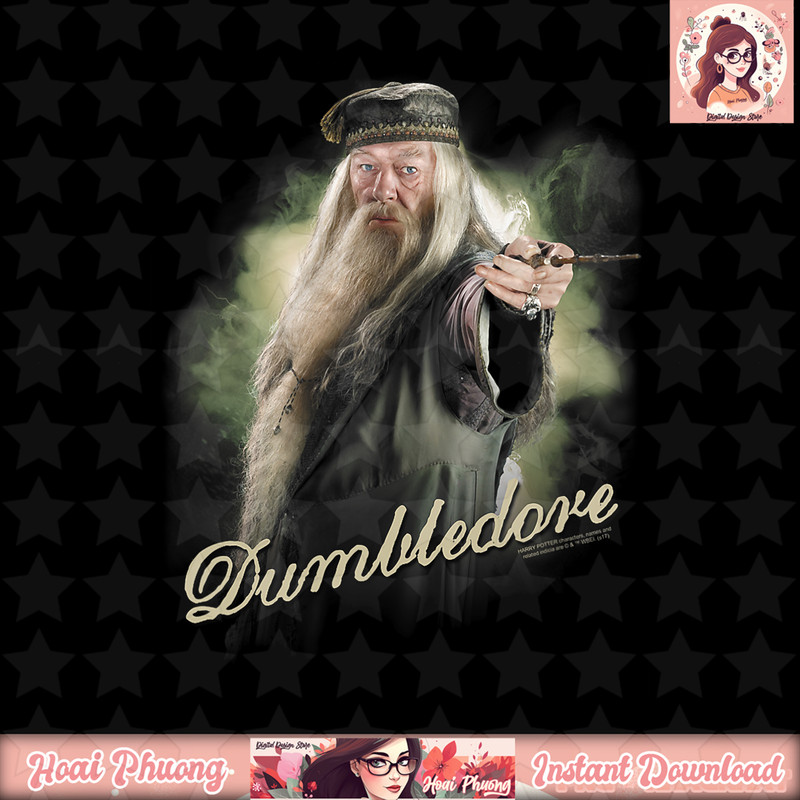 Harry Potter Dumbledore Wand T-Shirt .jpg