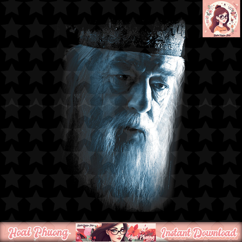 Harry Potter Dumbledore Face T-Shirt .jpg