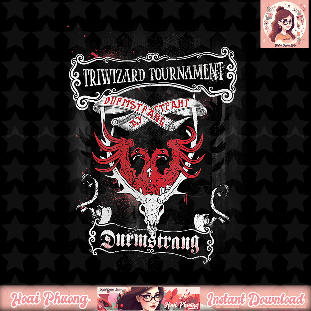 Harry Potter Durmstrang Triwizard Tournament Shield T-Shirt .jpg