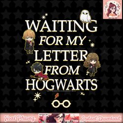 harry potter group shot chibi waiting my on hogwarts letter t-shirt