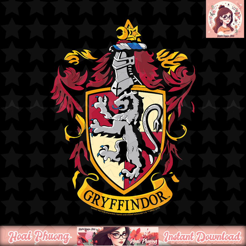 Harry Potter Gryffindor House Crest T-Shirt .jpg