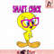 Kids Looney Tunes Youth Tweety Bird Smart Chick Neon Portrait T-Shirt .jpg