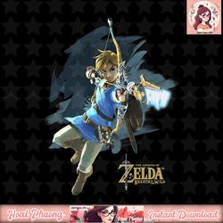 legend of zelda breath of the wild link archer jump shot c1 t-shirt