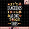 Legend of Zelda Dangerous To Go Alone 8 Bit Graphic T-Shirt T-Shirt .jpg
