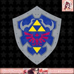 legend of zelda shield of hyrule portrait t-shirt