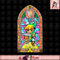 legend of zelda wind waker link regal glass graphic t-shirt t-shirt