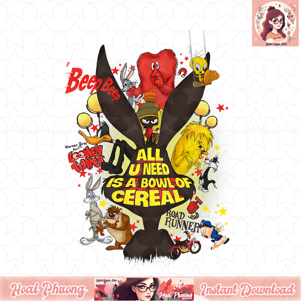 Looney Tunes Bugs Bunny All You Need T-Shirt .jpg