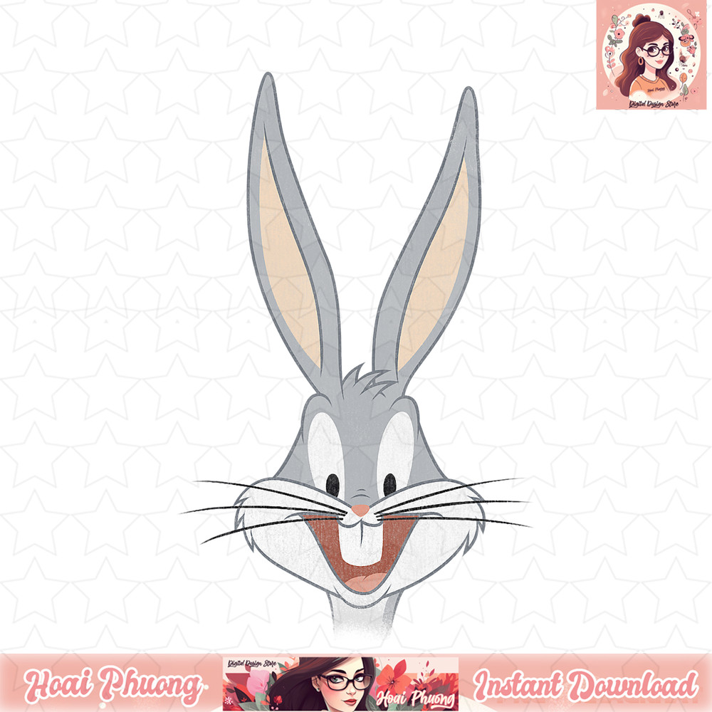 Looney Tunes Bugs Bunny Big Face Costume T-Shirt .jpg