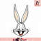 Looney Tunes Bugs Bunny Big Face Portrait T-Shirt .jpg