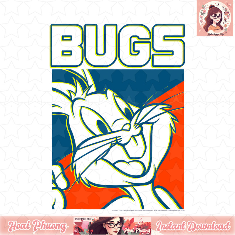 Looney Tunes Bugs Bunny Box Up T-Shirt .jpg