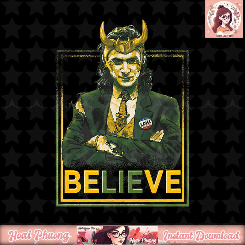 Marvel Loki BeLIEve Portrait T-Shirt.pngMarvel Loki BeLIEve Portrait T-Shirt .jpg