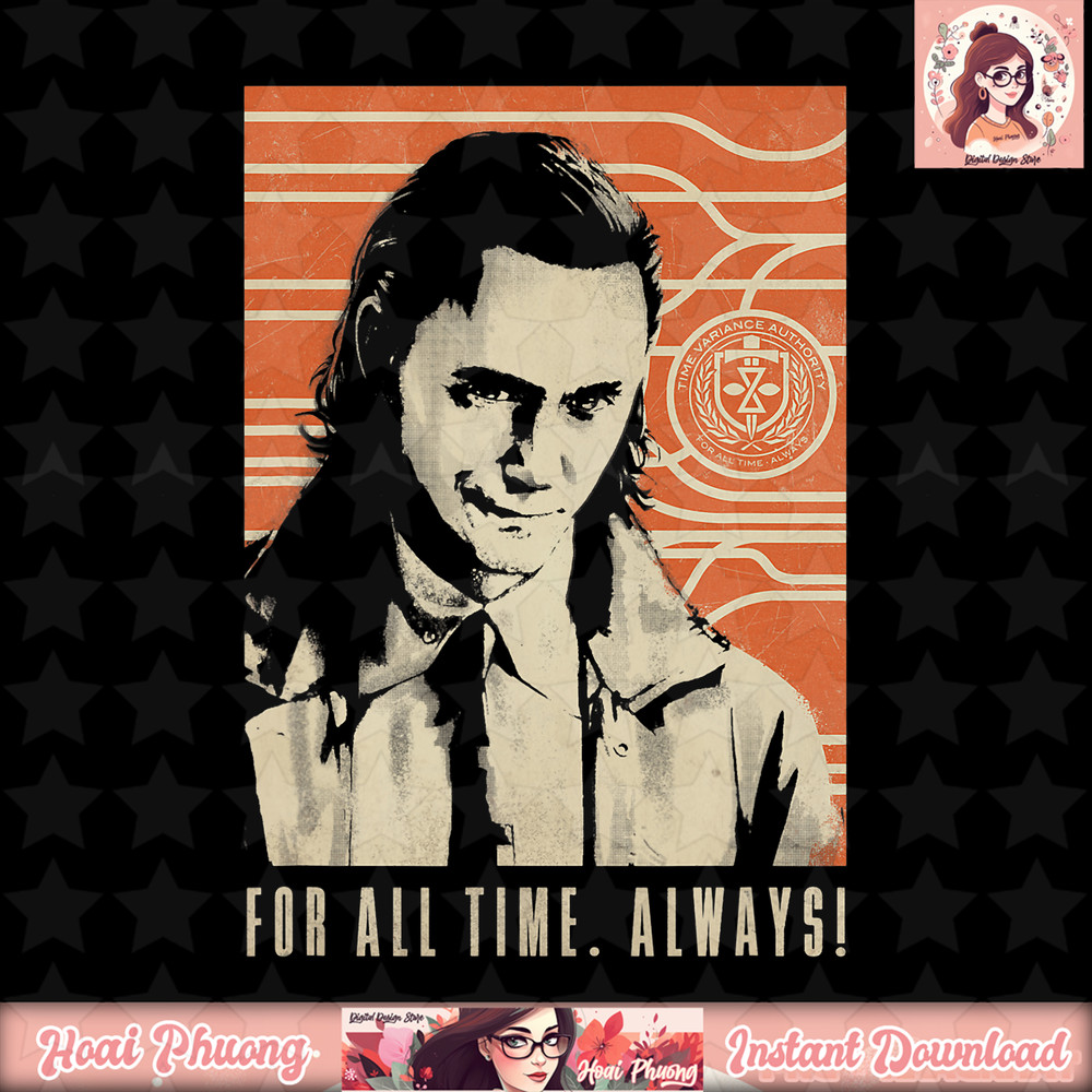 Marvel Loki For All Time Always! T-Shirt.pngMarvel Loki For All Time Always! T-Shirt .jpg