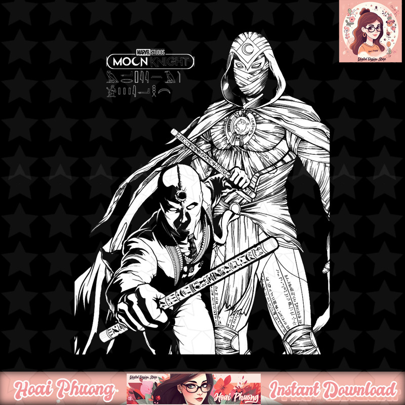 Marvel Moon Knight Duo Line Art Poster T-Shirt.pngMarvel Moon Knight Duo Line Art Poster T-Shirt .jpg