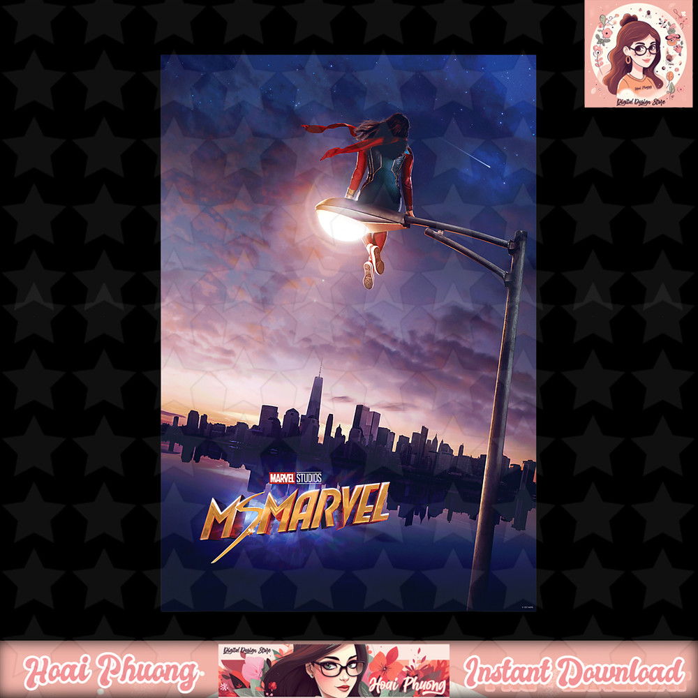 Marvel Ms. Marvel Series Poster T-Shirt .jpg