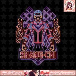 marvel shang-chi and the legend of the ten rings neon lights t-shirt
