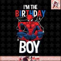 marvel spider-man classic i_m the birthday boy t-shirt