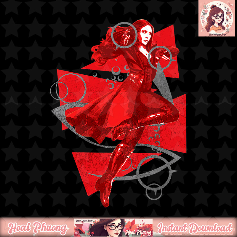 Marvel Scarlet Witch Wanda Maximoff T-Shirt .jpg