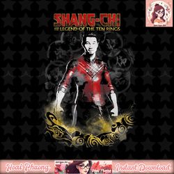 marvel shang-chi fadded poster t-shirt